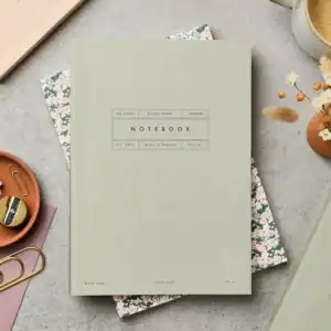 Sage Ruled Notebook