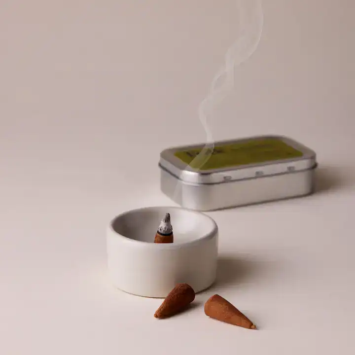 FieldDay Kin Folk Tin of Incense Cones - Image 2