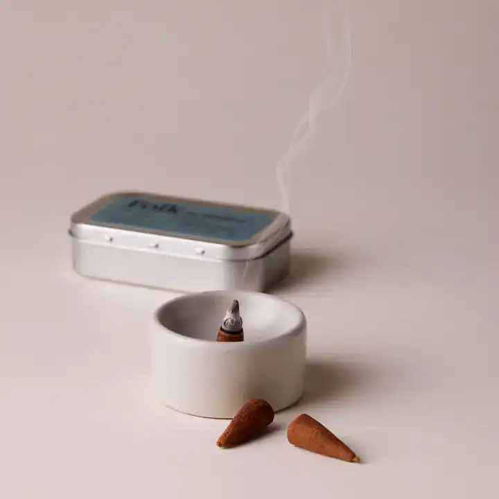 FieldDay Rain Folk Tin of Incense Cones - Image 2