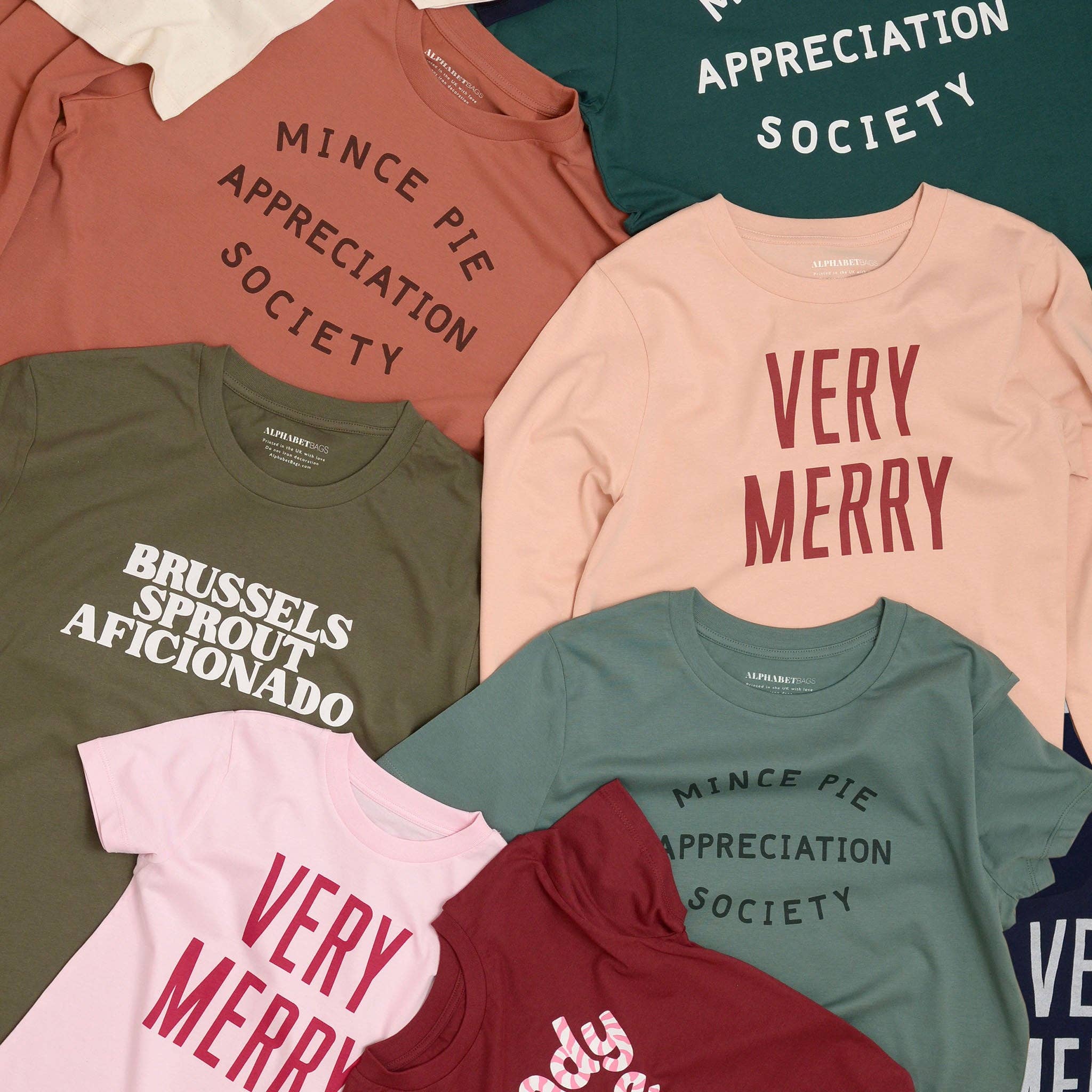 Mince Pie Appreciation Society Unisex T-Shirt - Charcoal: Small - Image 5