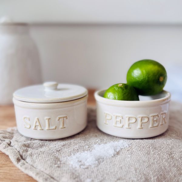 Ceramic Salt & Pepper Stack - Image 2