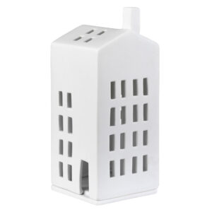 Tealight House - Little Windows 17cm